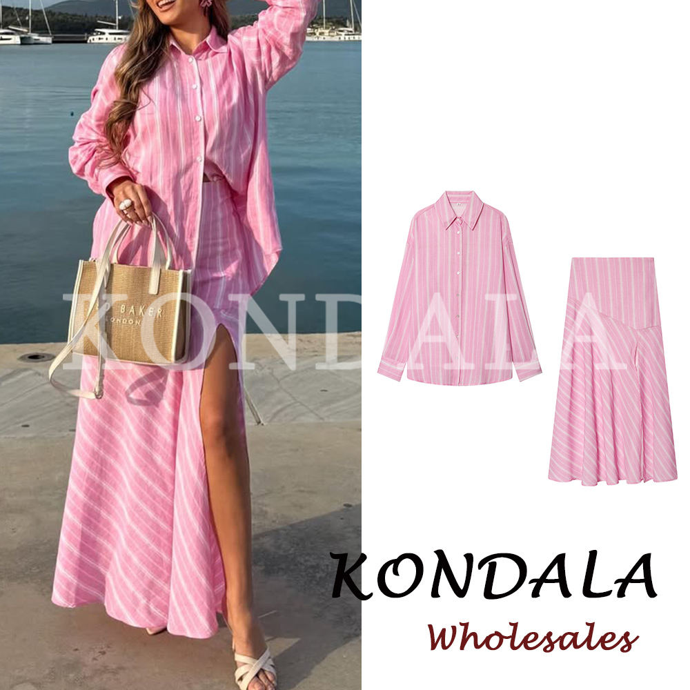 Summer Alt Clothing - KONDALA Chic Fashion 2026 Women Pink