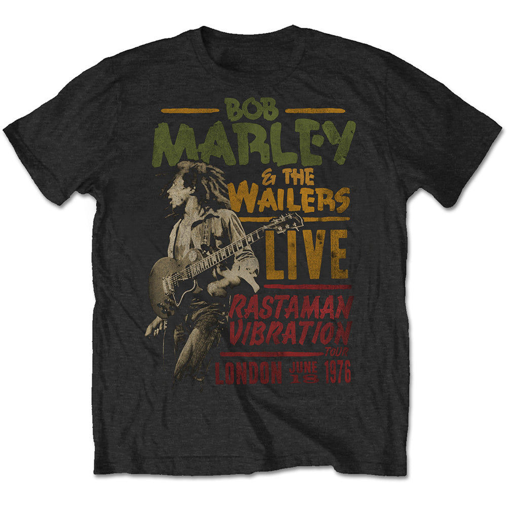 Summer Vibes Clothing Men - Rastaman Vibration Tour 1976 Bob Marley