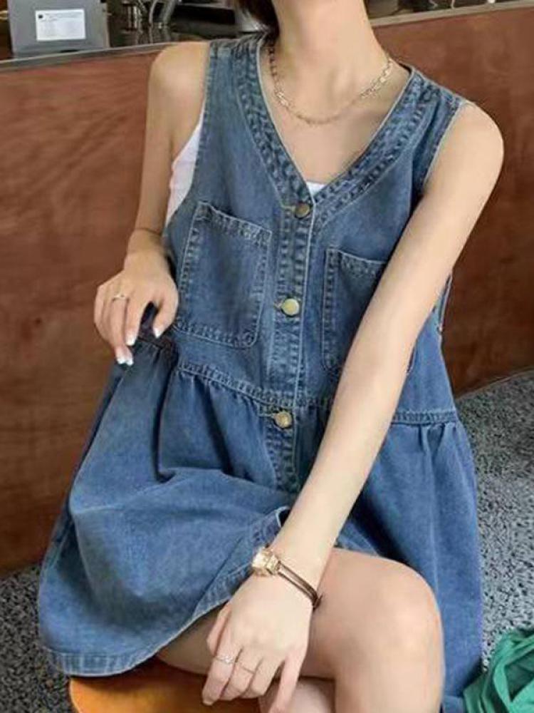 Summer Clothing Dress - Sleeveless Strap Dress Women 2026 Summer