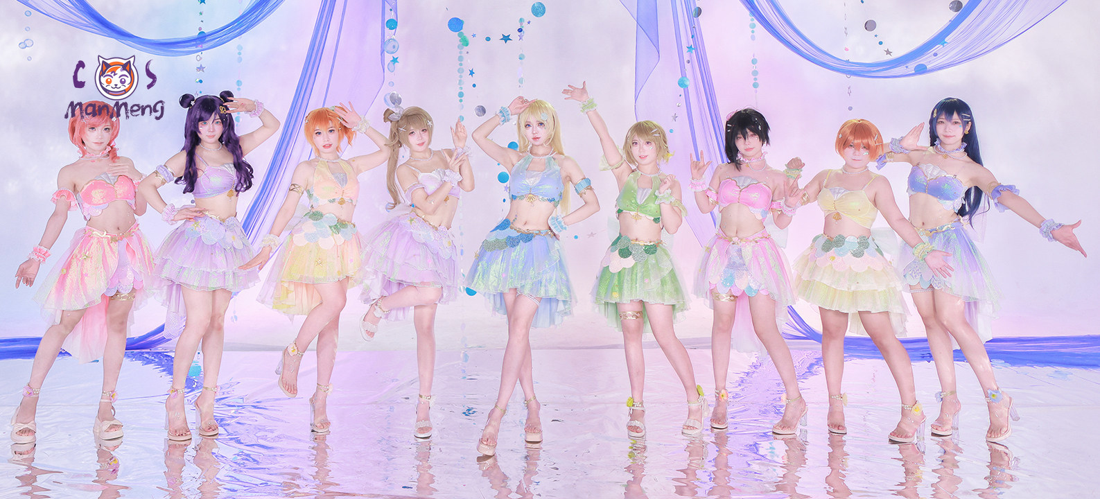 Summer Alt Clothing - Anime LoveLive! Hanayo Koizumi mermaid Cosplay