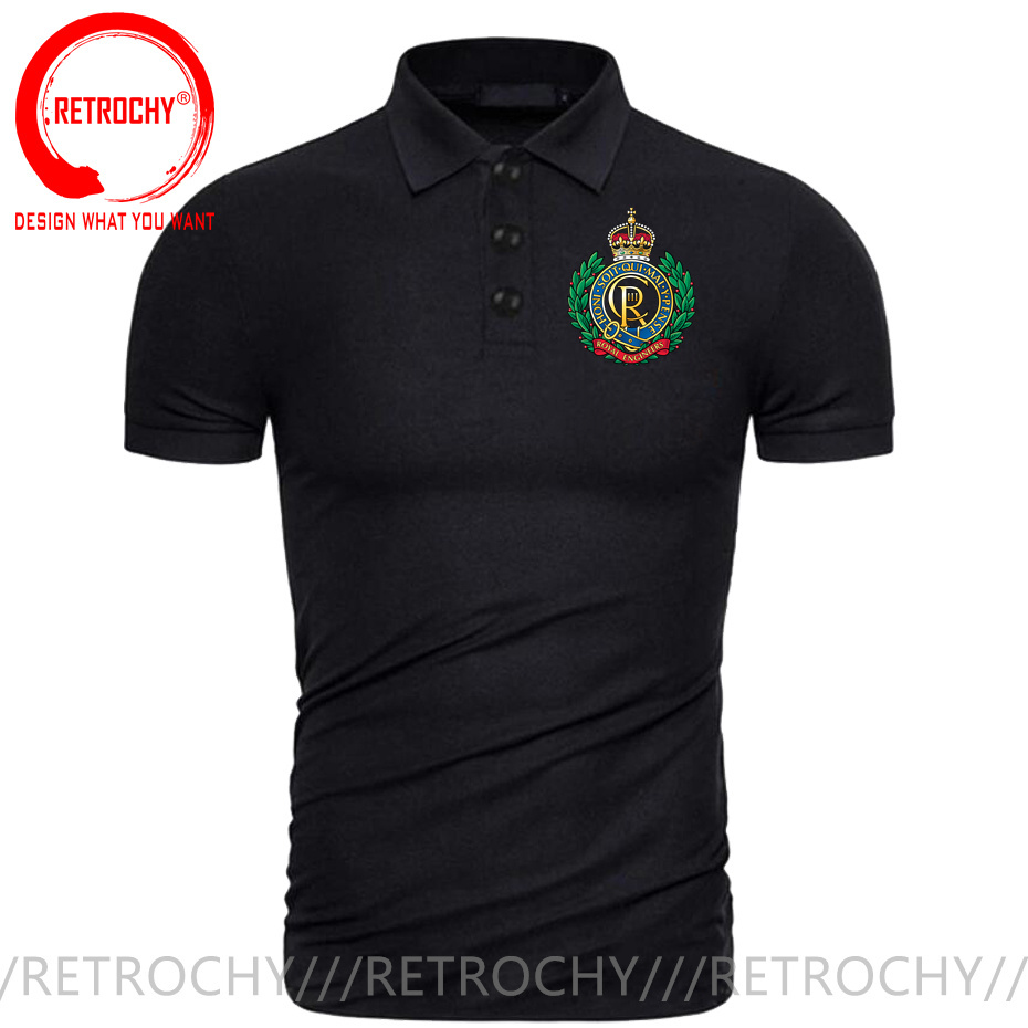 Womens Summer Clothing Uk - UK British Royal Engineer Corps Polo