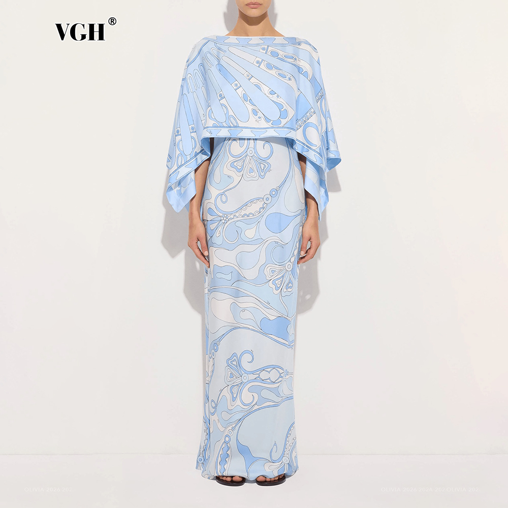 VGH Light Blue Abstract Print  - Summer Light Clothing 评论和价格