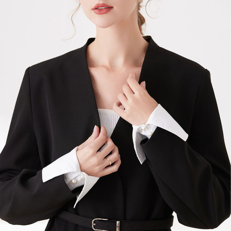 DIY Elegant Office Shirt False - Summer Clothing For Teens 评论和价格