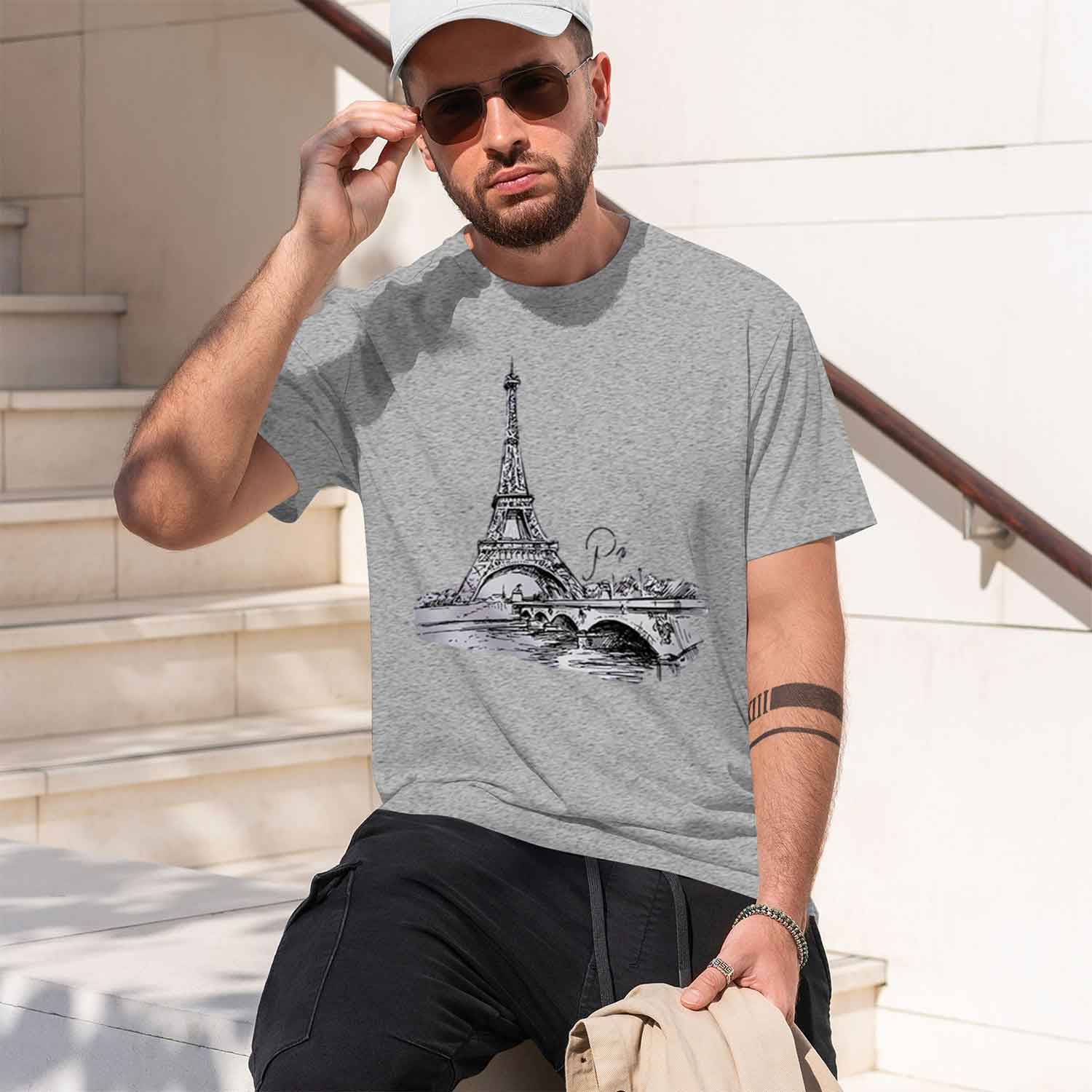 Women's 90s T Shirt Paris Prin - Summer Clothing In Paris 评论和价格