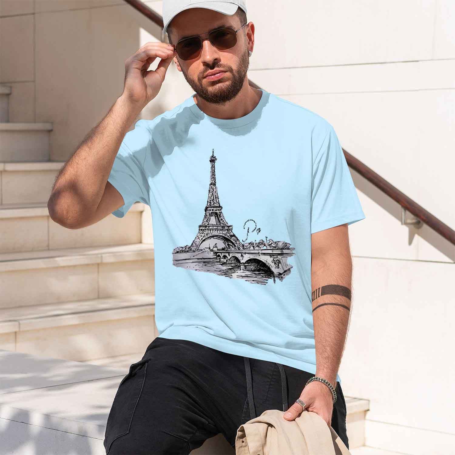 Women's 90s T Shirt Paris Prin - Summer Clothing In Paris 评论和价格