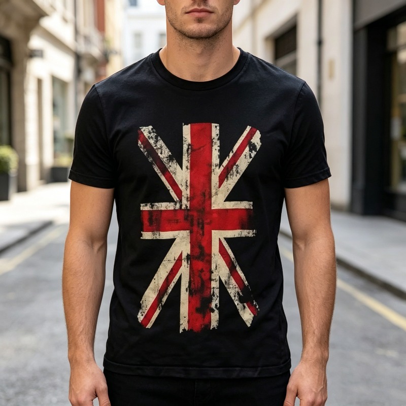 Union Jack Graphic Tshirt Vint - Summer Clothing Uk 评论和价格