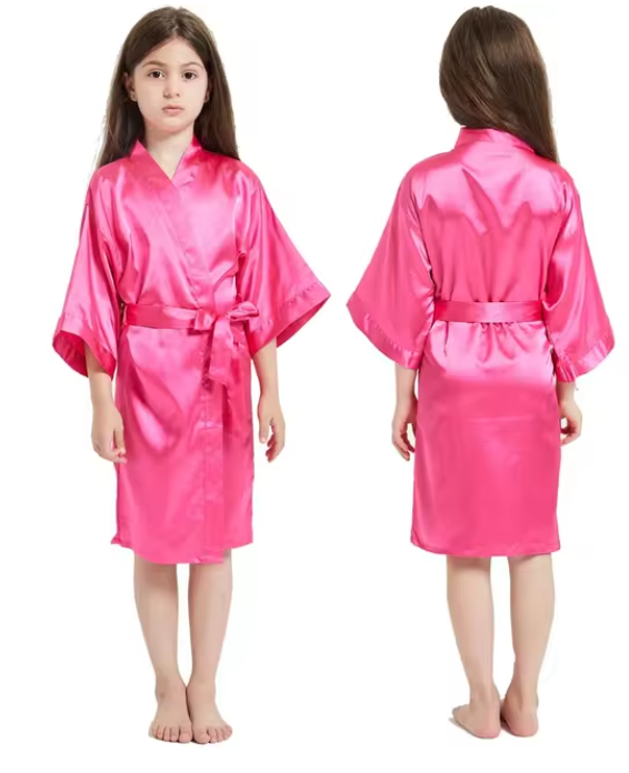 Pink Bathrobes for Girls Night - Summer Nights Clothing 评论和价格