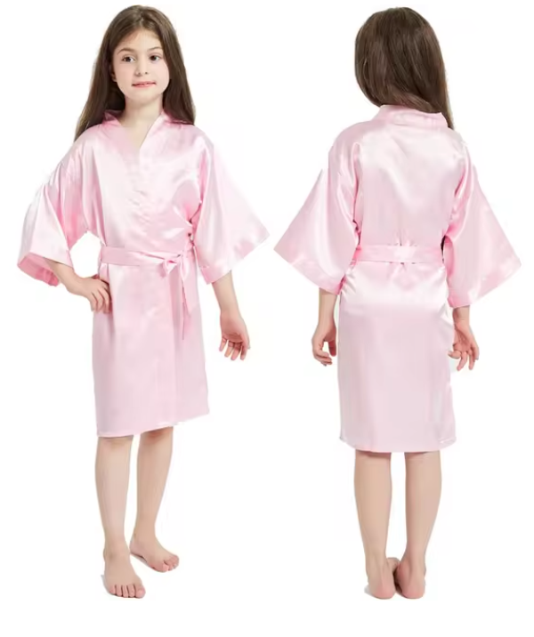 Pink Bathrobes for Girls Night - Summer Nights Clothing 评论和价格