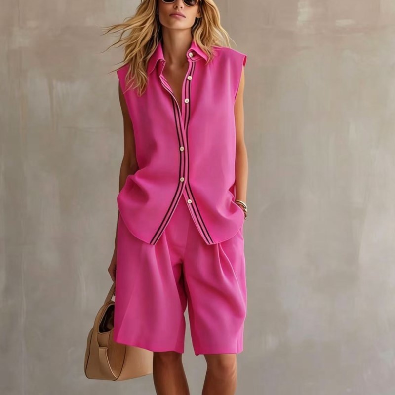 Summer Fashion Solid Linen Ble - Summer Clothing Linen 评论和价格