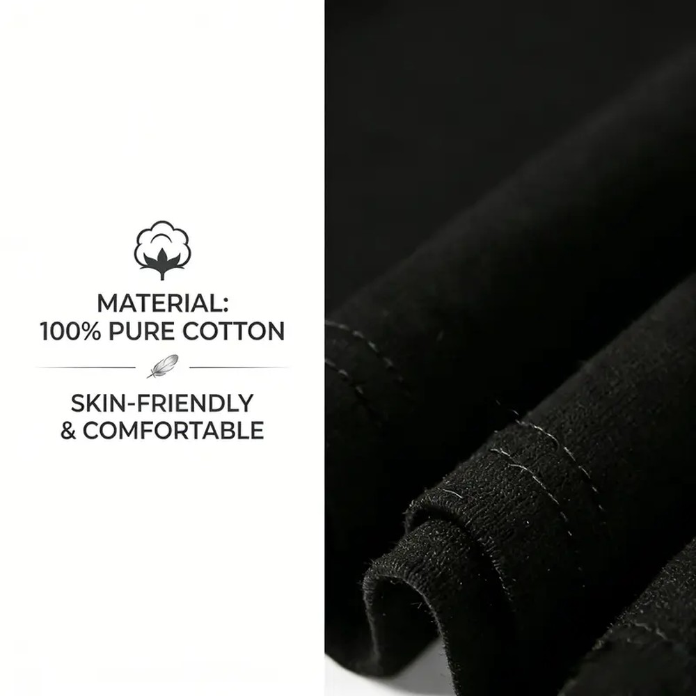 Men's Cotton Round Neck Short- - Summer Days Clothing 评论和价格