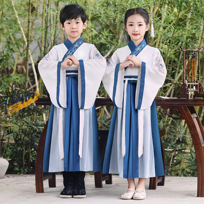 Boys Hanfu Summer Thin Short S - Summer Clothing Online 评论和价格