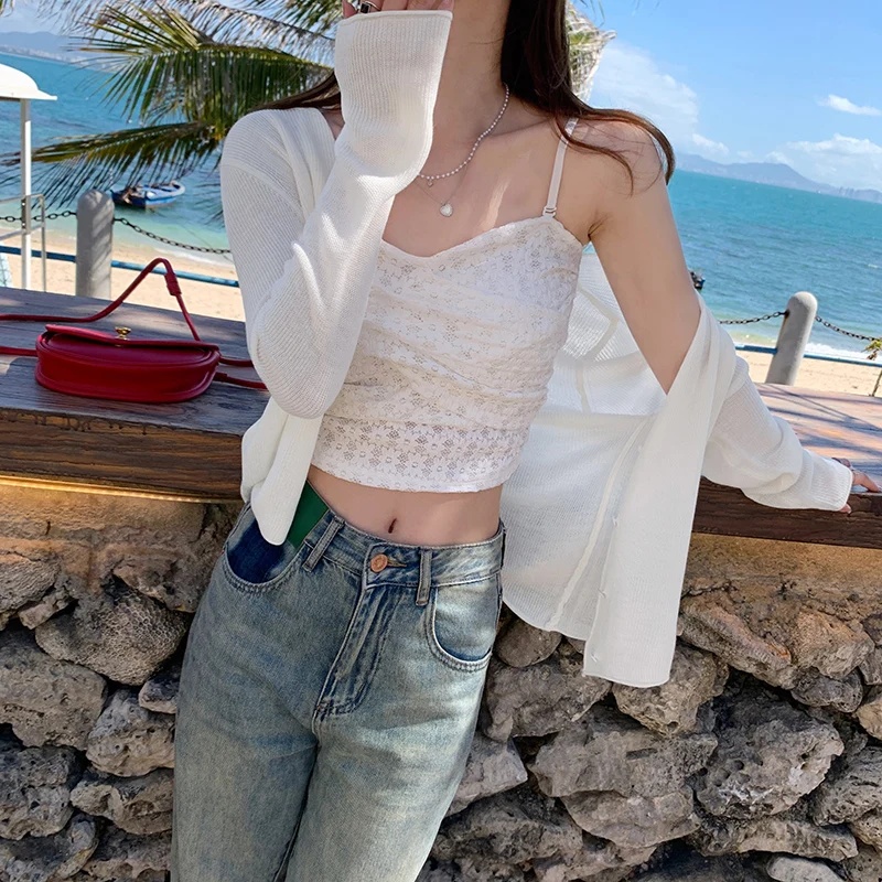 Women Clothing Sunscreen Knitt - Summer Days Clothing 评论和价格