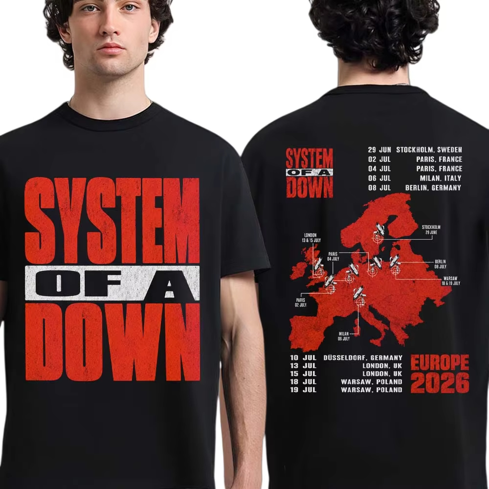 System of A Down EU and UK Tou - Summer Clothing Uk 评论和价格