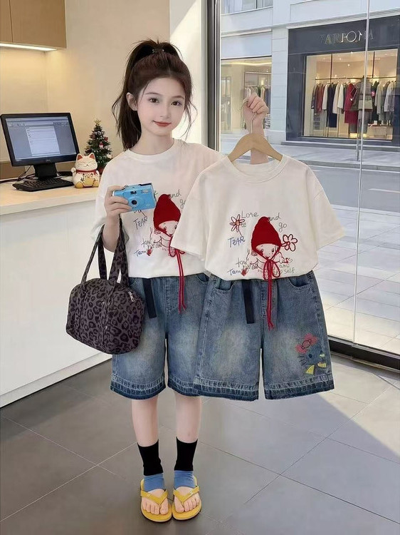 Girls Summer Short Sleeve T-Sh - Summer Clothing Online 评论和价格