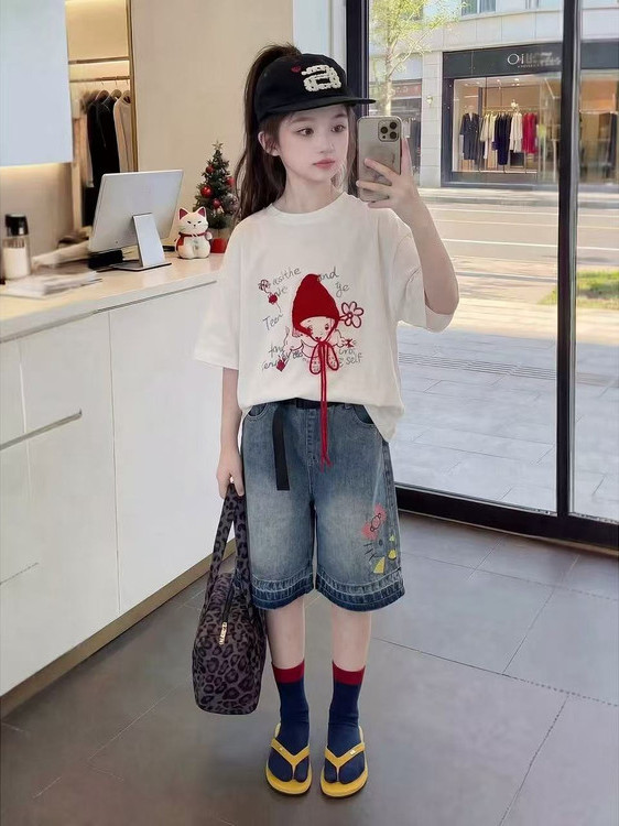 Girls Summer Short Sleeve T-Sh - Summer Clothing Online 评论和价格