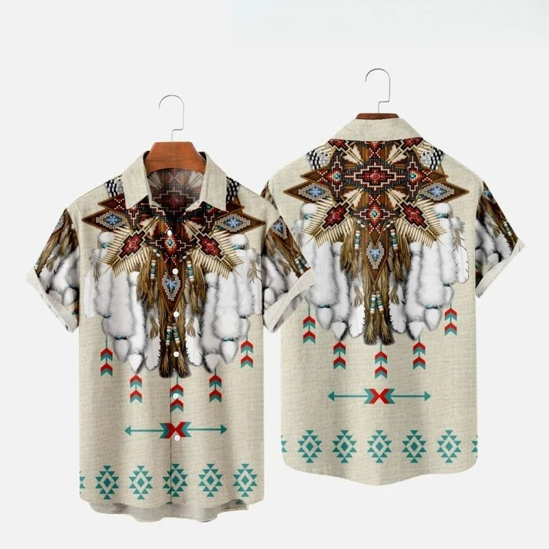 Indian Ethnic Style 3D Print B - Indian Summer Vintage Clothing 评论和价格