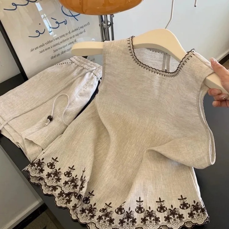 Simple Old Money Style Cotton  - Summer Clothing Linen 评论和价格