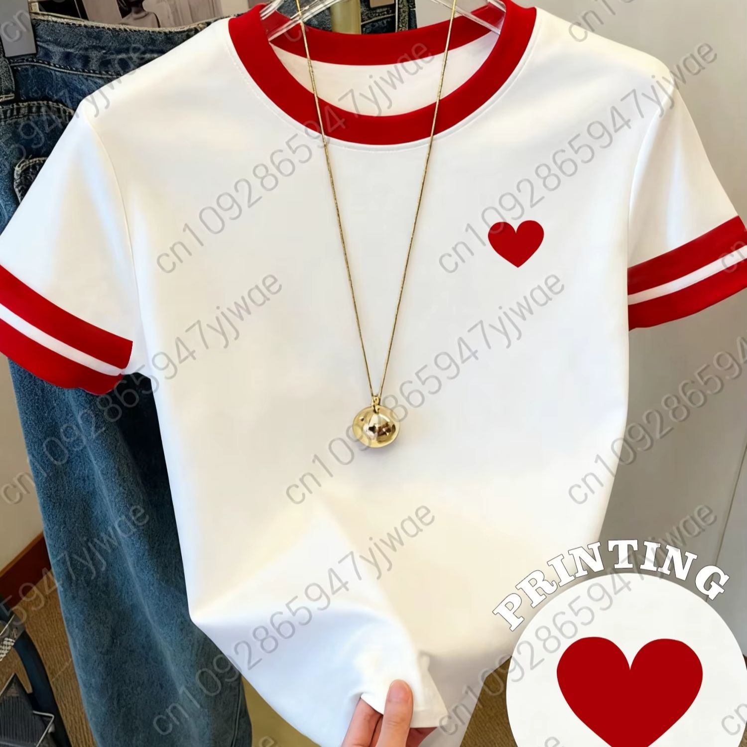 Womens Short Sleeve Valentines - Summer Days Clothing 评论和价格
