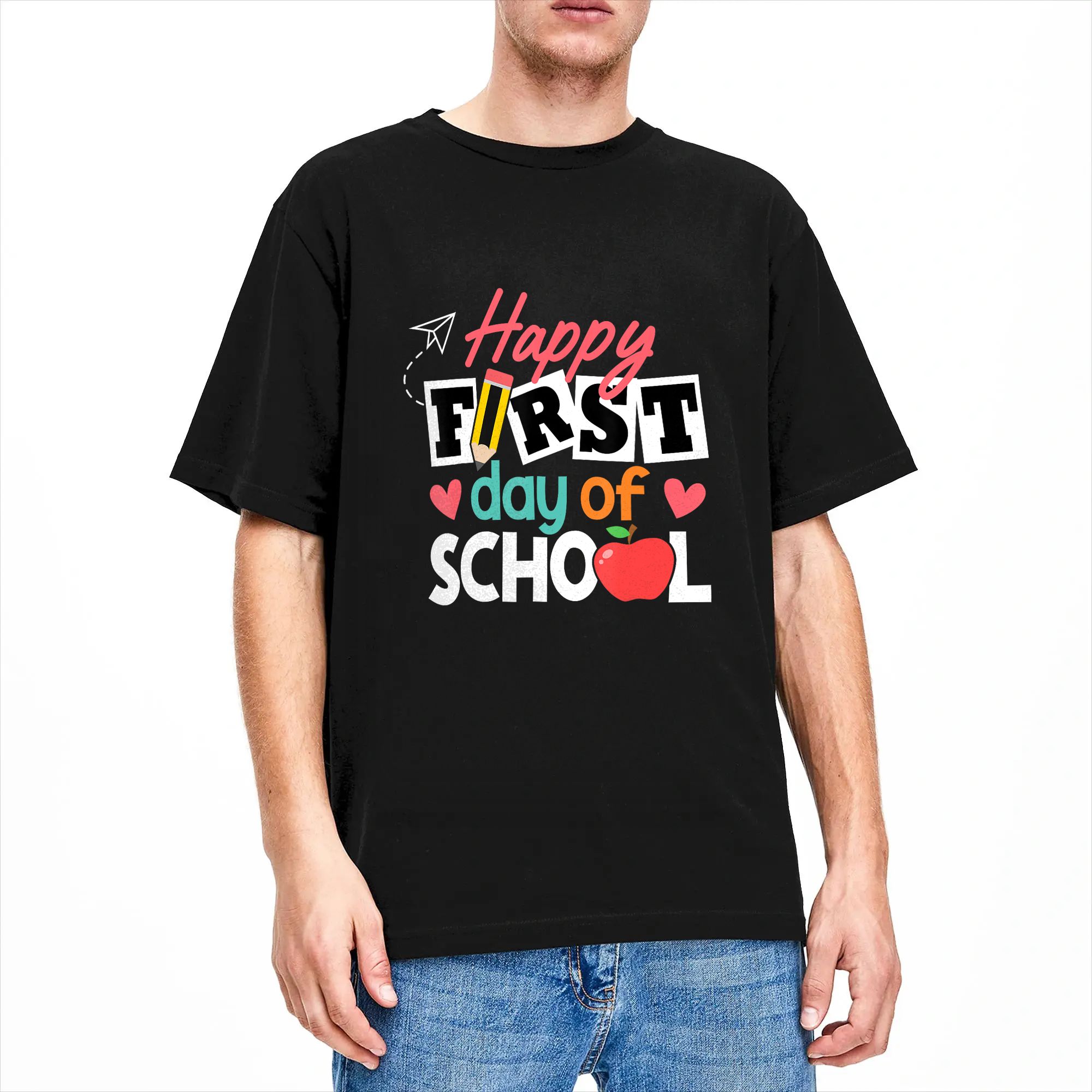 Happy First Day of School Teac - Summer Vibes Clothing Men 评论和价格