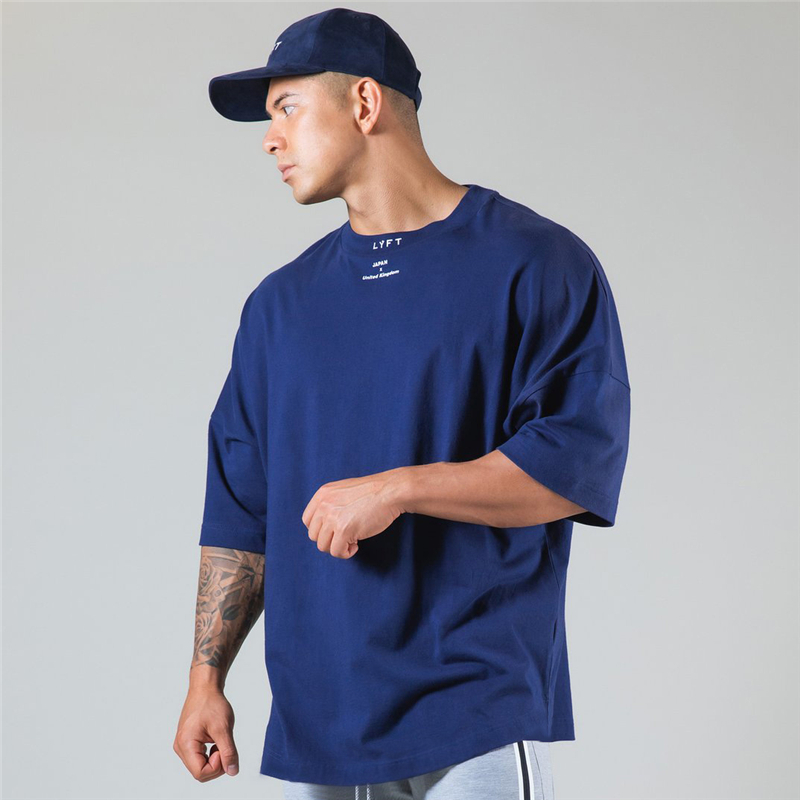 JAPAN&UK Cotton Gym Shirt Spor - Summer Clothing Uk 评论和价格