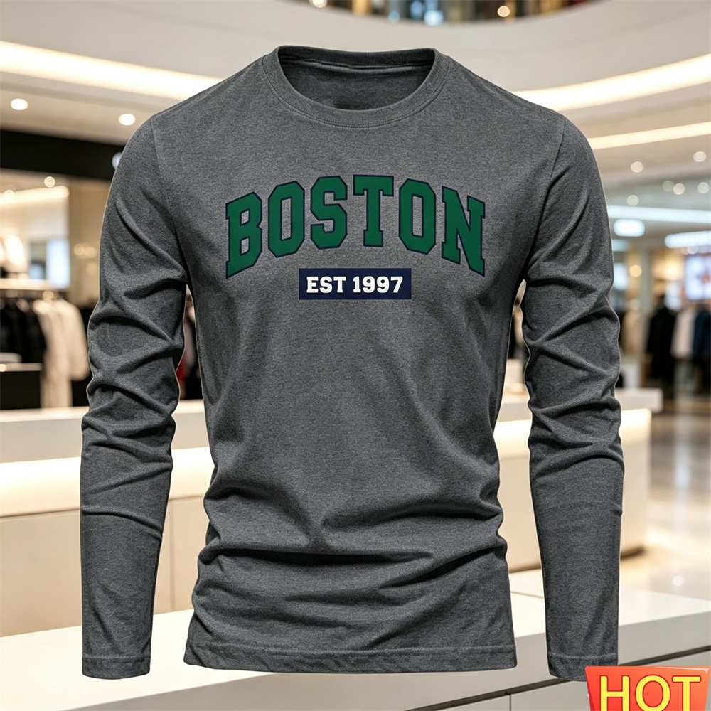 Autumn Summer Men's long sleev - Summer Clothing For Young Men 评论和价格