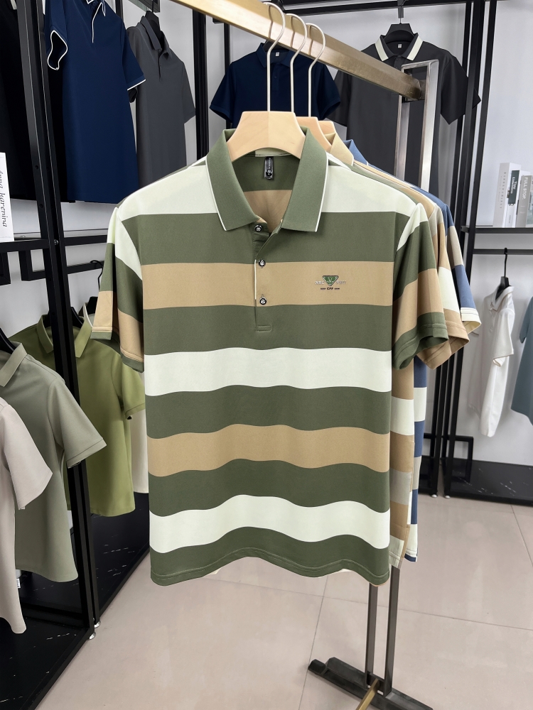 Luxury brand short sleeved men - Summer Clothing For Teens 评论和价格