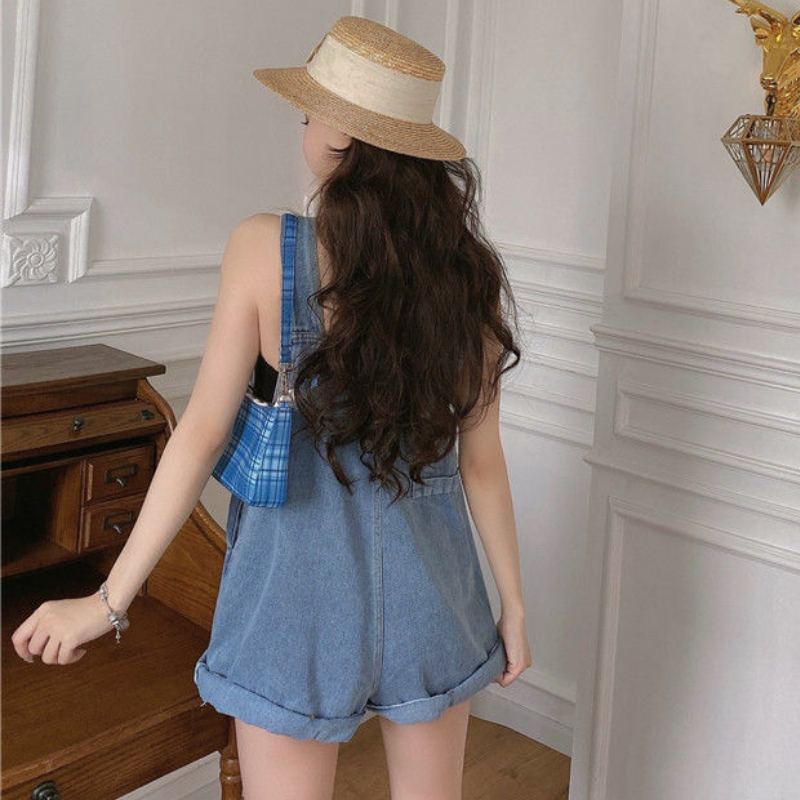 S-5XL Rompers Women Summer Clo - Summer Clothing For Teens 评论和价格
