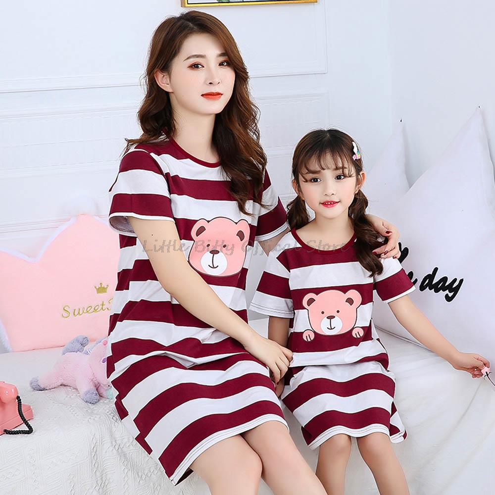 Summer Mom Daughter Night Dres - Summer Clothing For Teens 评论和价格