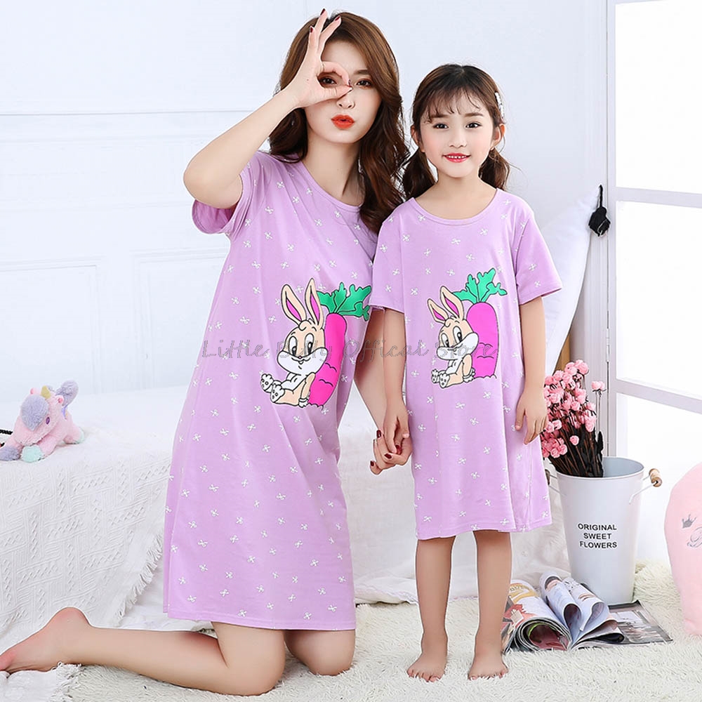 Summer Mom Daughter Night Dres - Summer Clothing For Teens 评论和价格