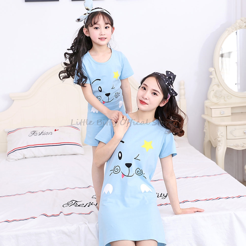 Summer Mom Daughter Night Dres - Summer Clothing For Teens 评论和价格