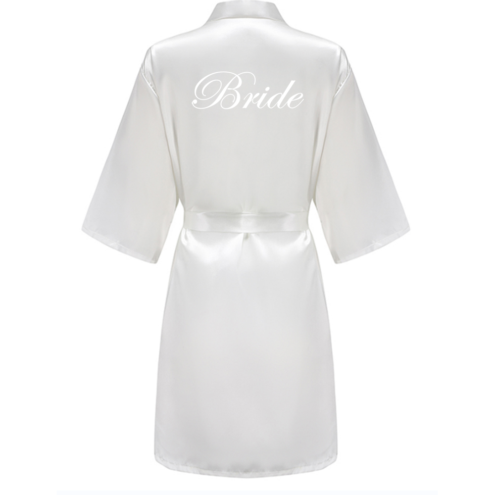 Wedding Bride Bridesmaid Robe  - Summer Nights Clothing 评论和价格