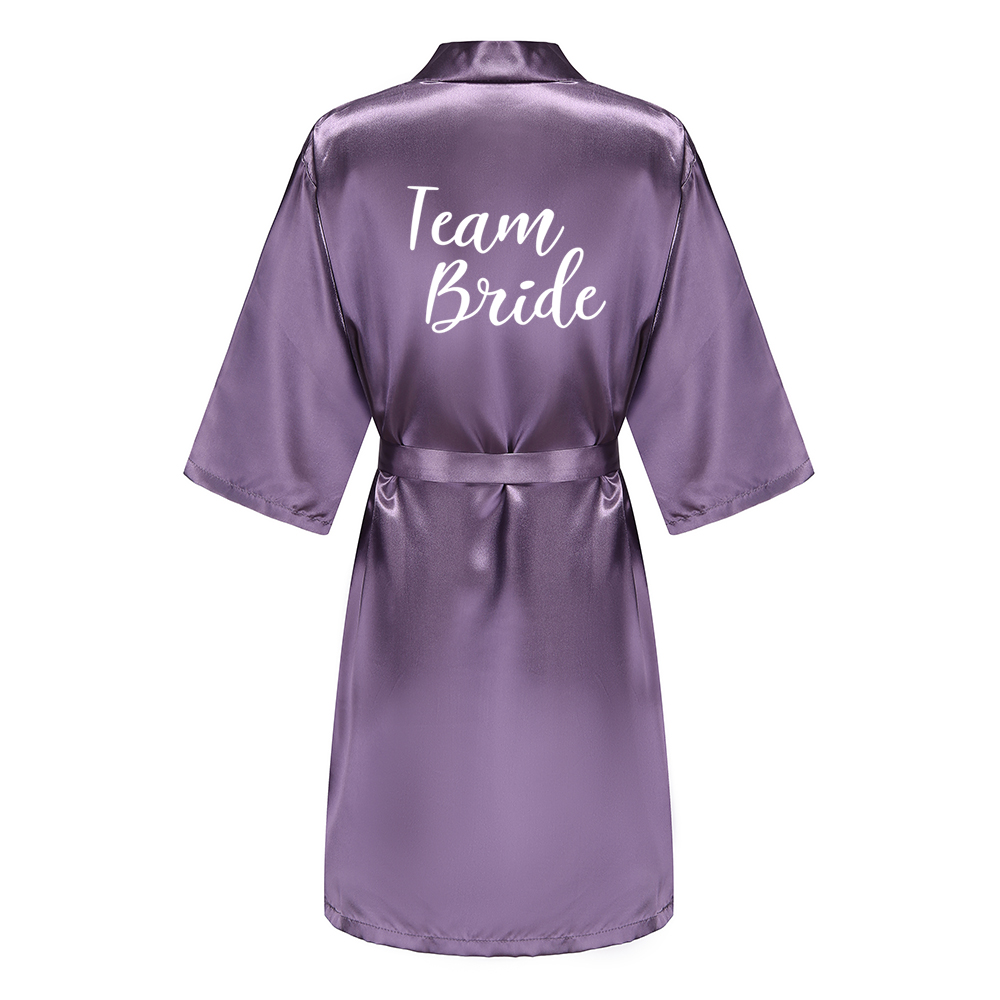 Wedding Bride Bridesmaid Robe  - Summer Nights Clothing 评论和价格