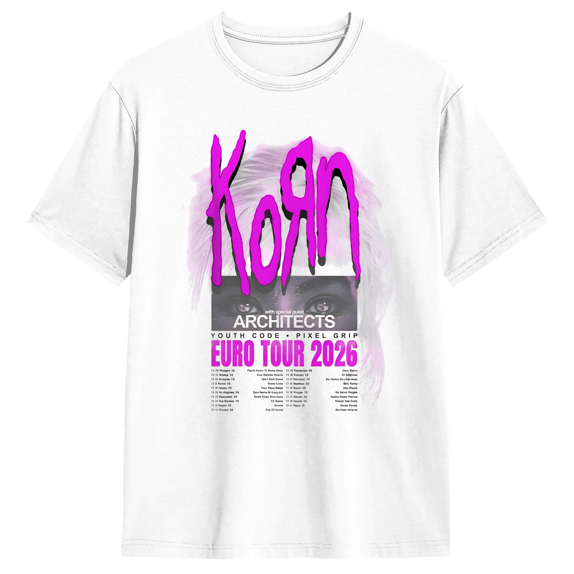 Korn Europe And UK Tour 2026 T - Summer Clothing Uk 评论和价格