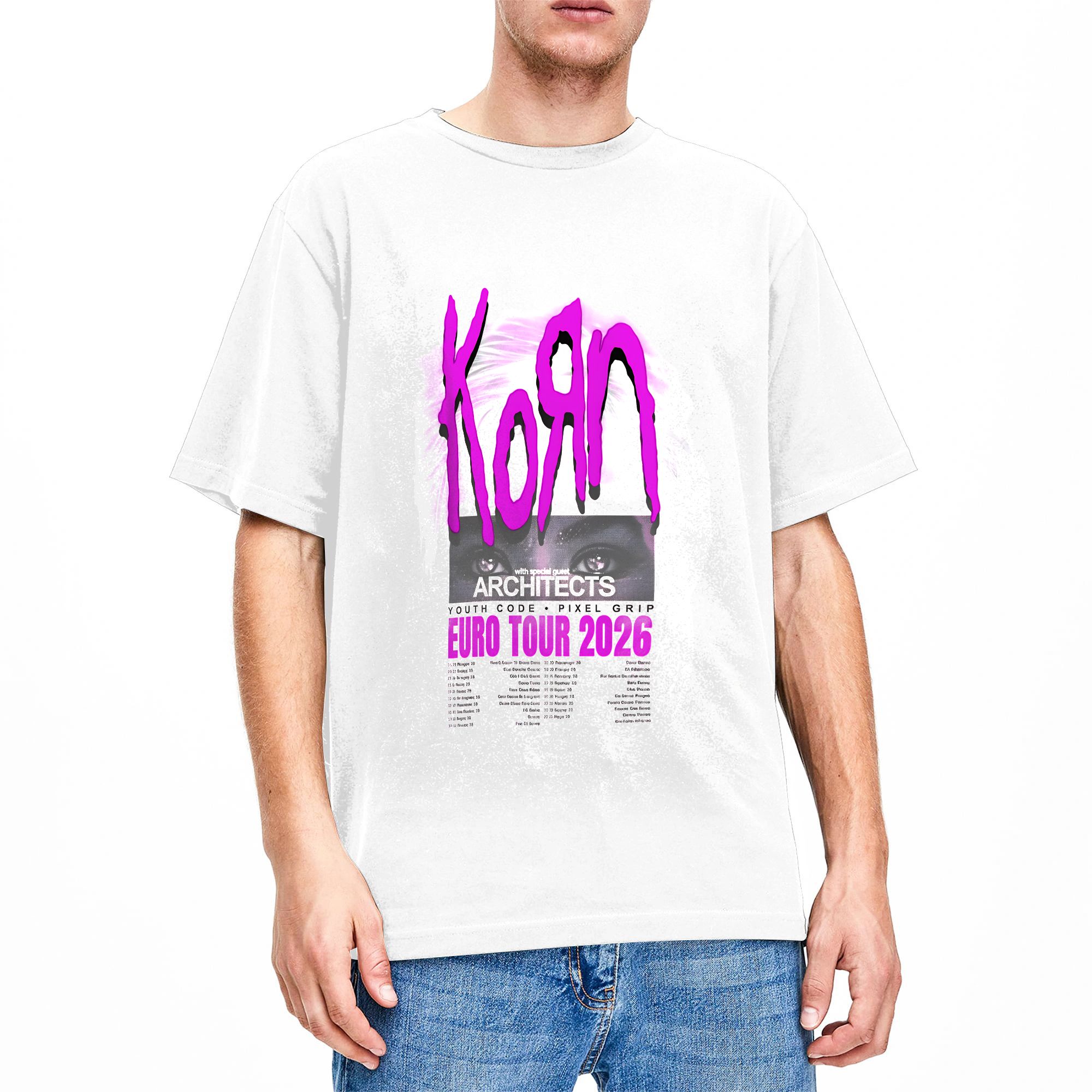 Korn Europe And UK Tour 2026 T - Summer Clothing Uk 评论和价格