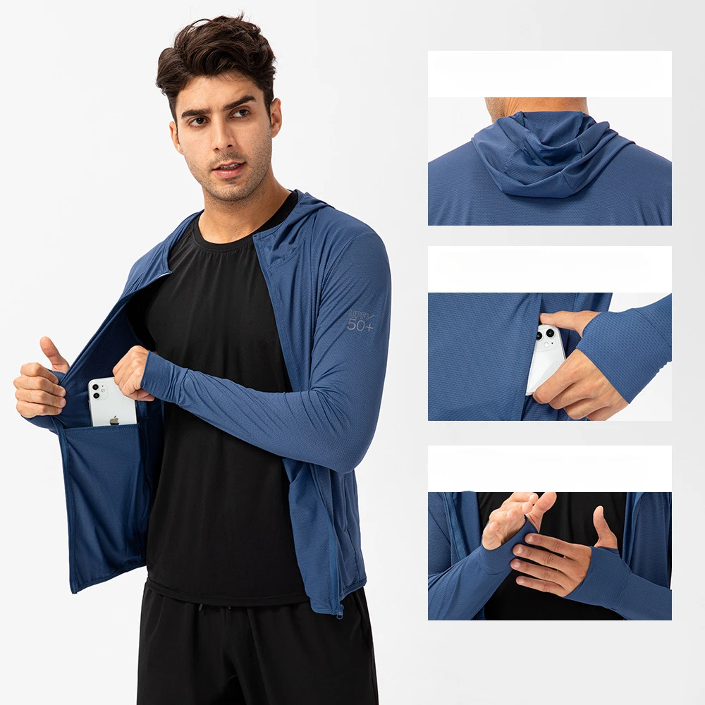 Sunscreen Clothing Men's Summe - Yours Clothing Summer Jackets 评论和价格