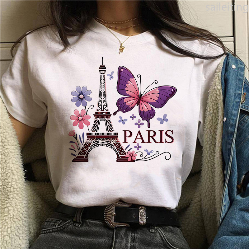 90s Color Flower Butterfly Par - Summer Clothing In Paris 评论和价格