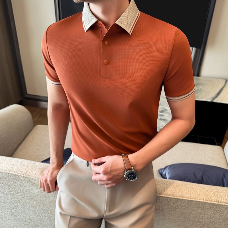 High Stretch Short Sleeved Pol - Summer Light Clothing 评论和价格