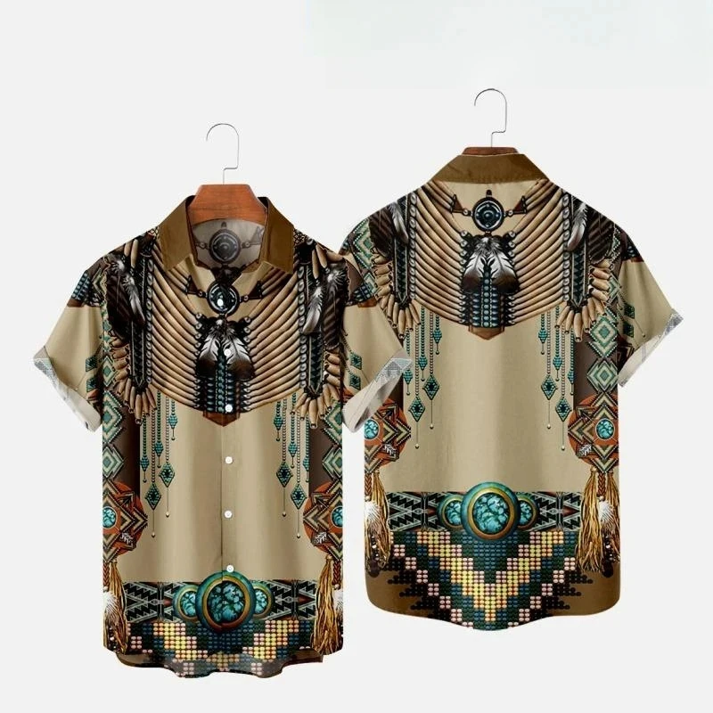 Indian Ethnic Style 3D Print B - Indian Summer Vintage Clothing 评论和价格
