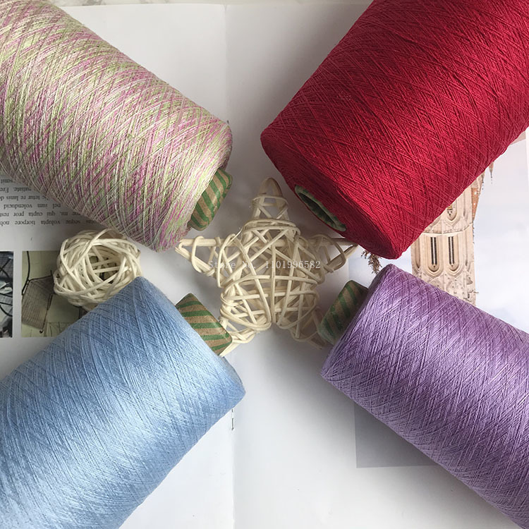 500g/ Roll Mulberry Silk Threa - Summer Clothing Material 评论和价格