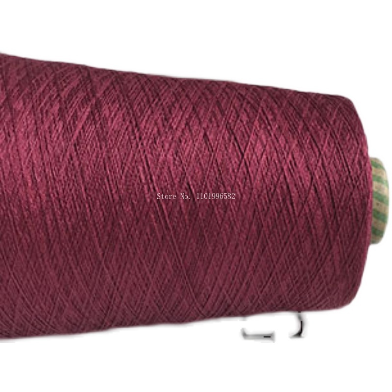 500g/ Roll Mulberry Silk Threa - Summer Clothing Material 评论和价格