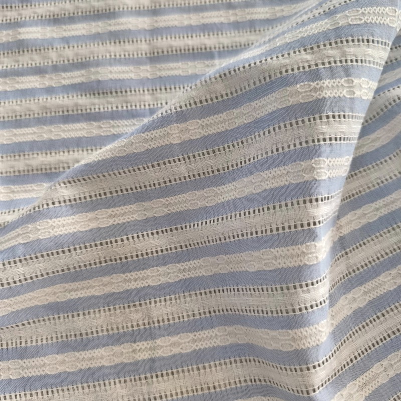 Korean Style Striped Openwork  - Summer Clothing Material 评论和价格