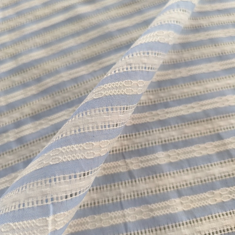 Korean Style Striped Openwork  - Summer Clothing Material 评论和价格