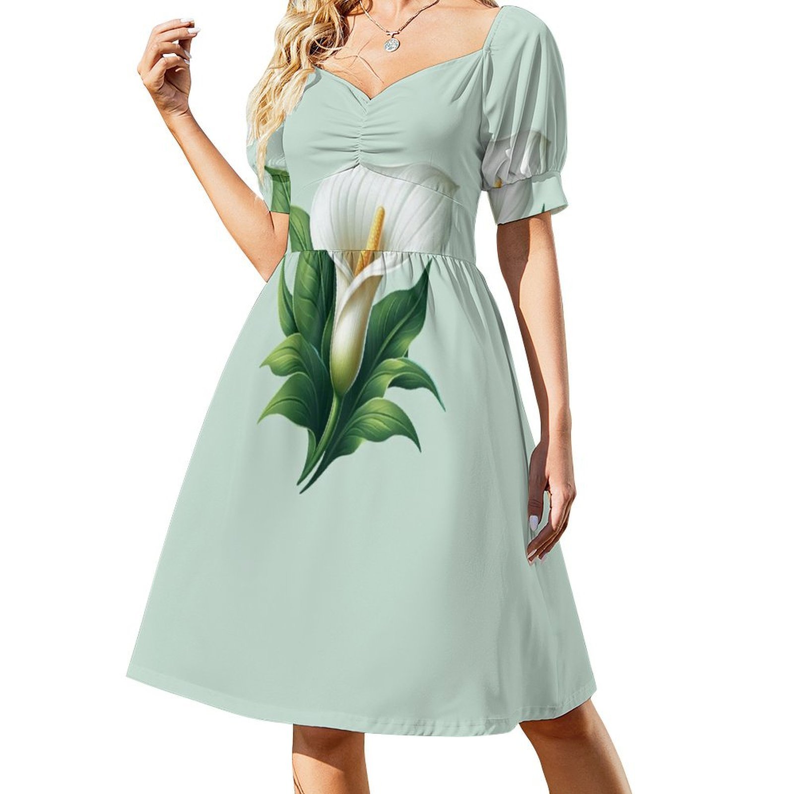 Calla Lily Preppy Style Mini D - Summer Clothing Styles For Women 评论和价格