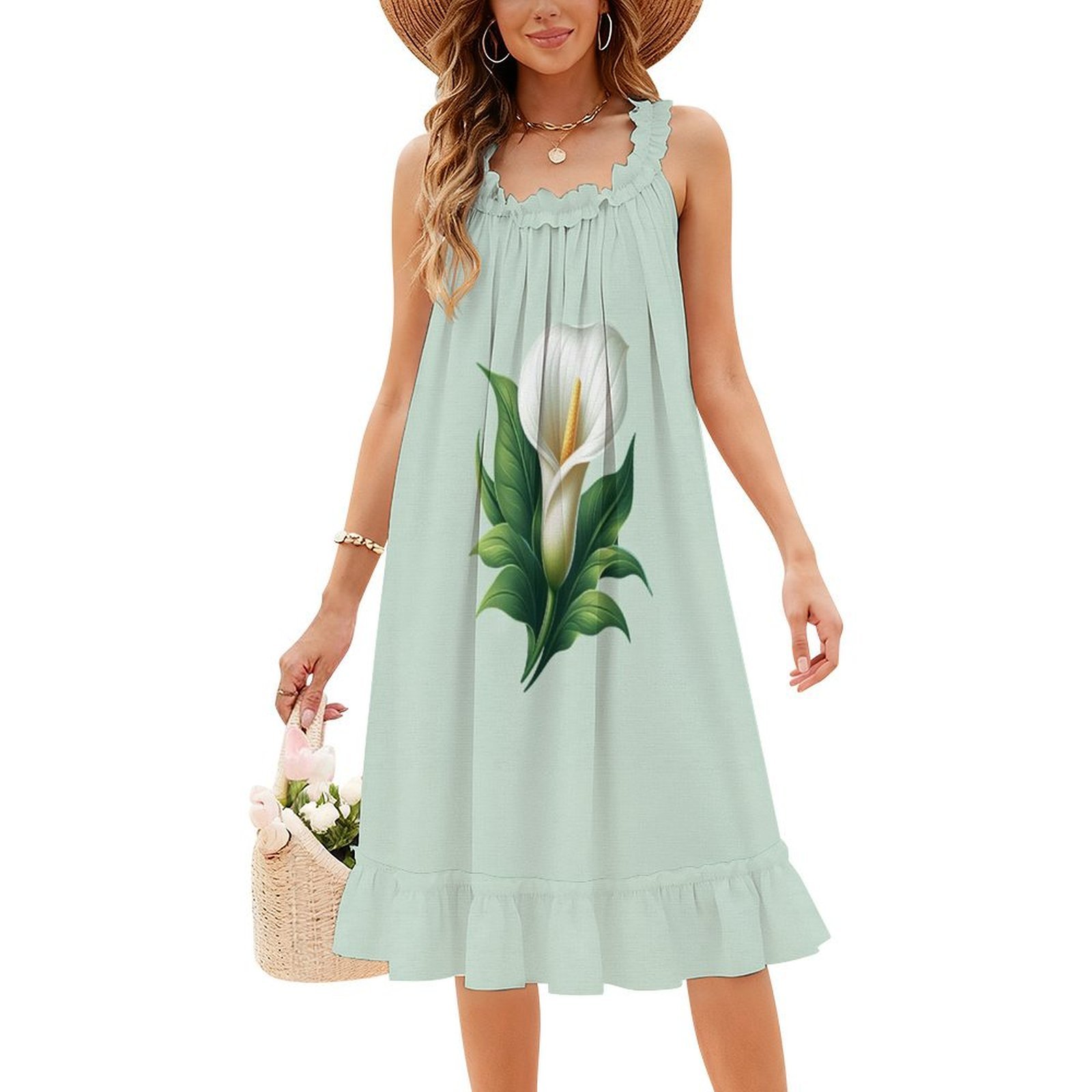 Calla Lily Preppy Style Mini D - Summer Clothing Styles For Women 评论和价格