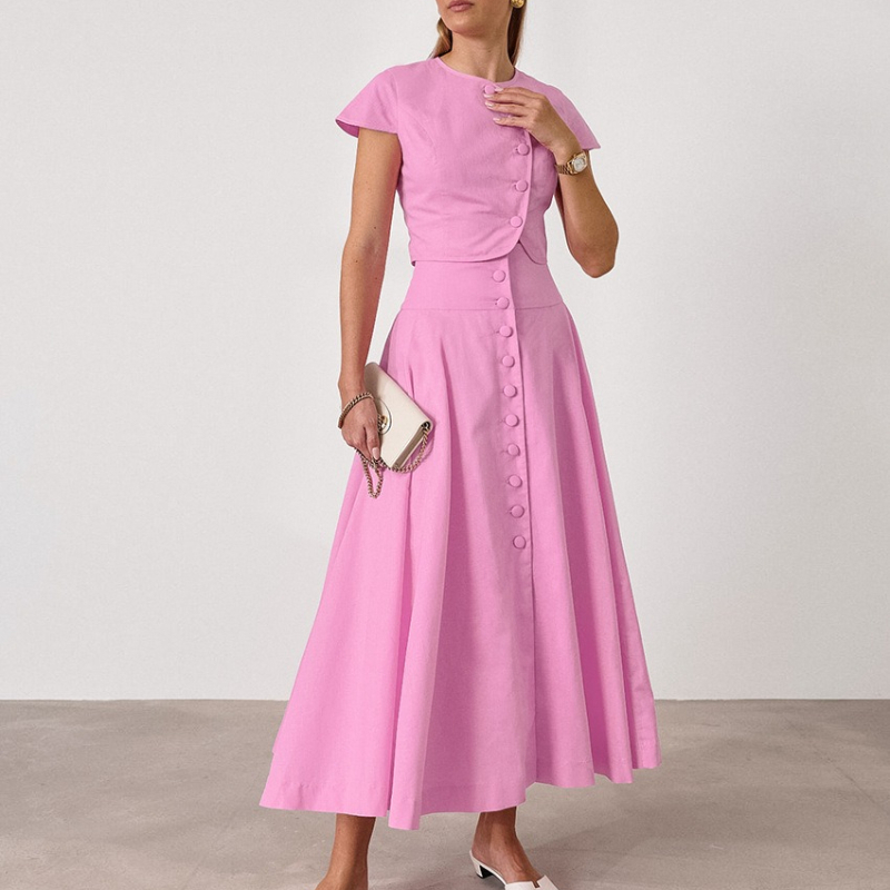 French Style Elegant A-line Lo - Summer Days Clothing 评论和价格