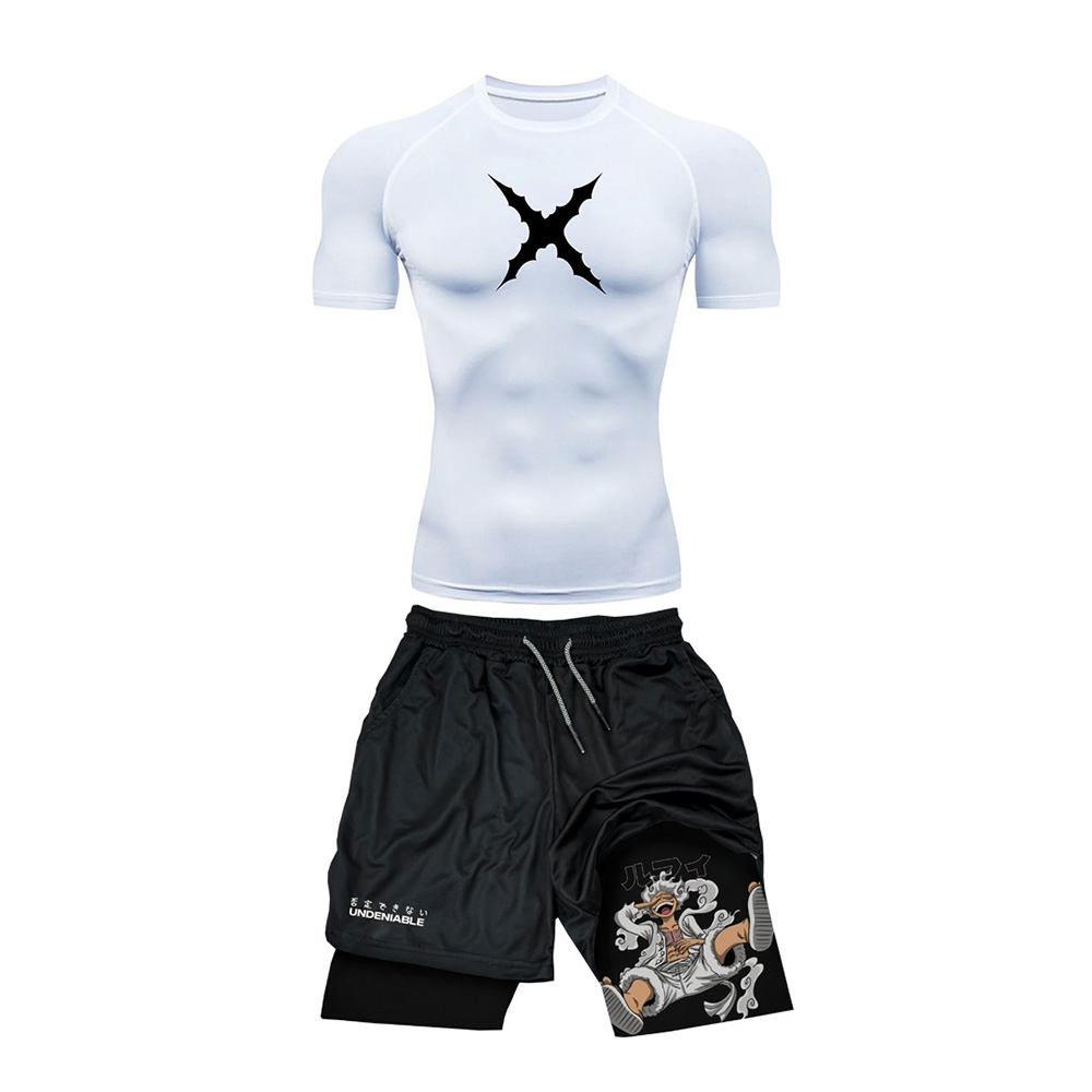 Summer New ONE PIECE Luffy Tig - Summer Clothing For Young Men 评论和价格