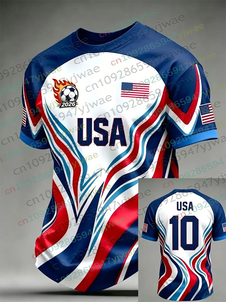2026 America Soccer Jersey for - Summer Clothing For Teens 评论和价格