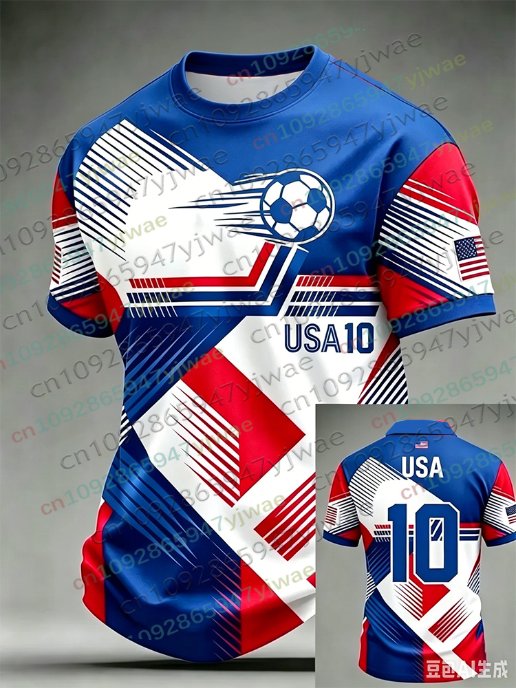 2026 America Soccer Jersey for - Summer Clothing For Teens 评论和价格