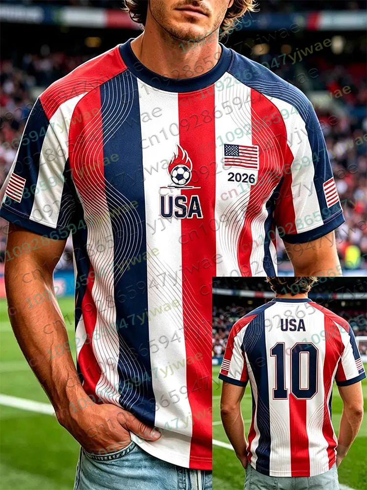 2026 America Soccer Jersey for - Summer Clothing For Teens 评论和价格