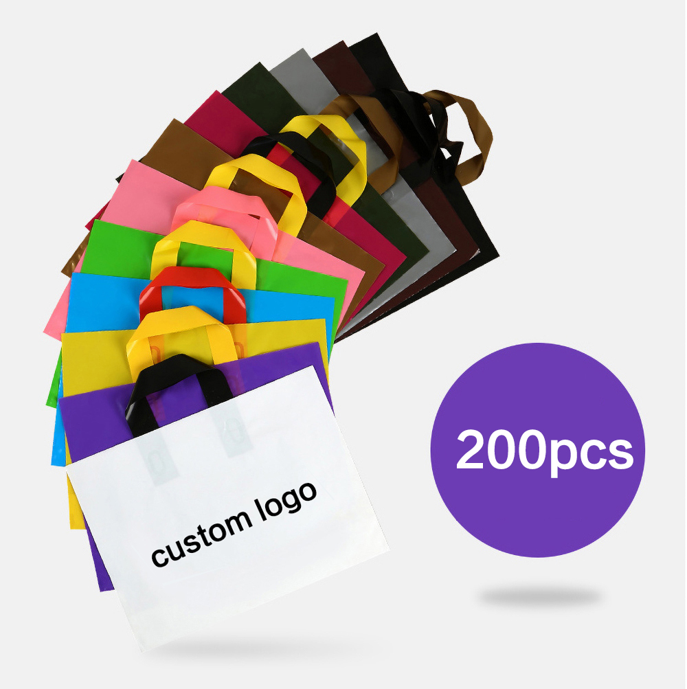 200pcs Custom Logo Shopping Ba - Summer Days Clothing 评论和价格